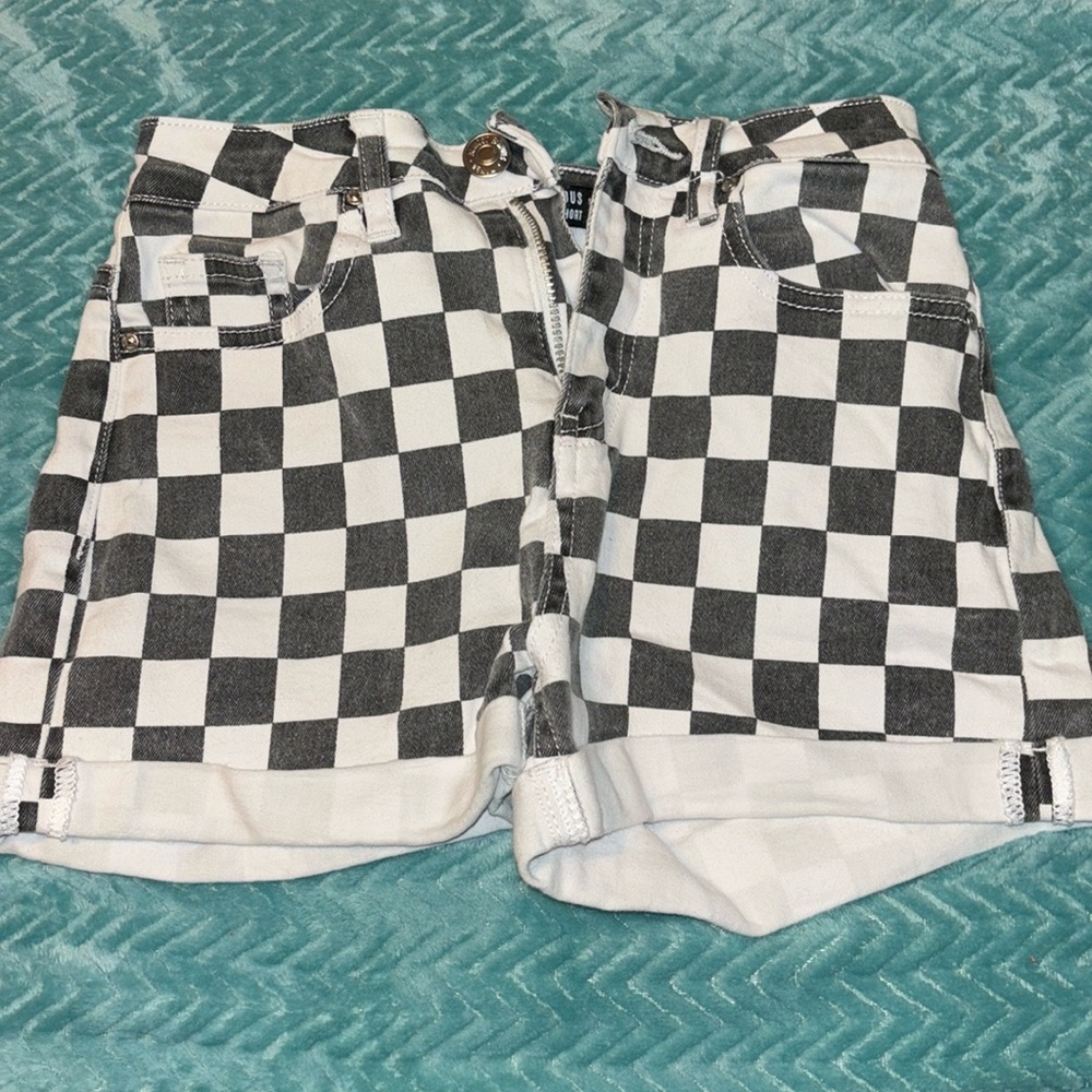 Checkered  shorts